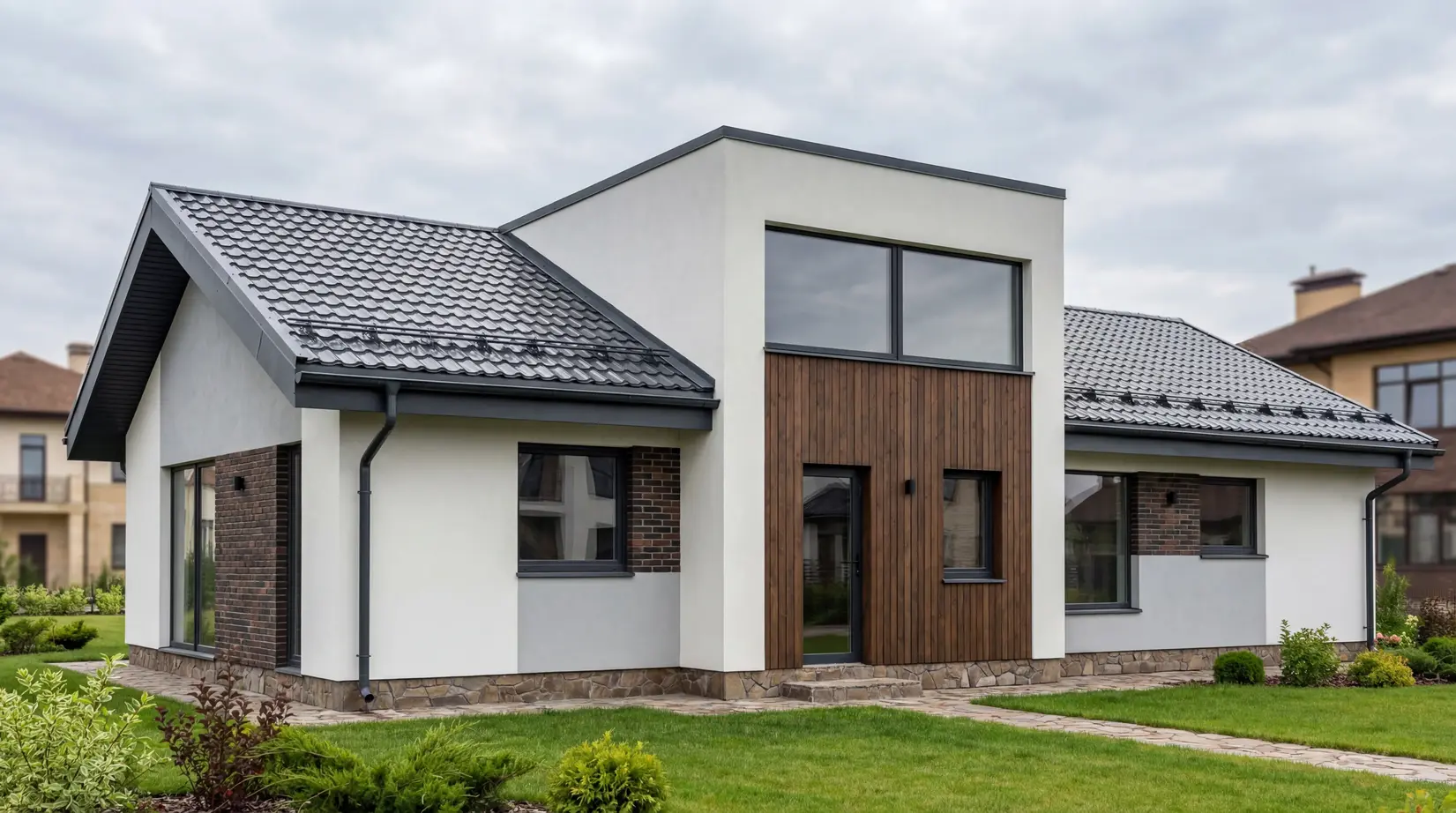 Одноэтажные дома — фото 9